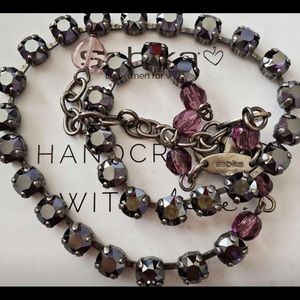 Deep purple Undercover Choker